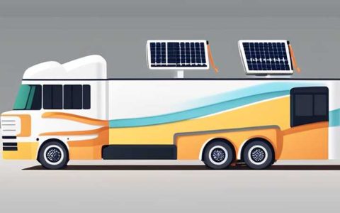 How much solar energy can a light truck RV generate