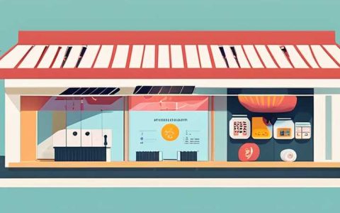 What are the stores that sell solar energy in Shiqiao?