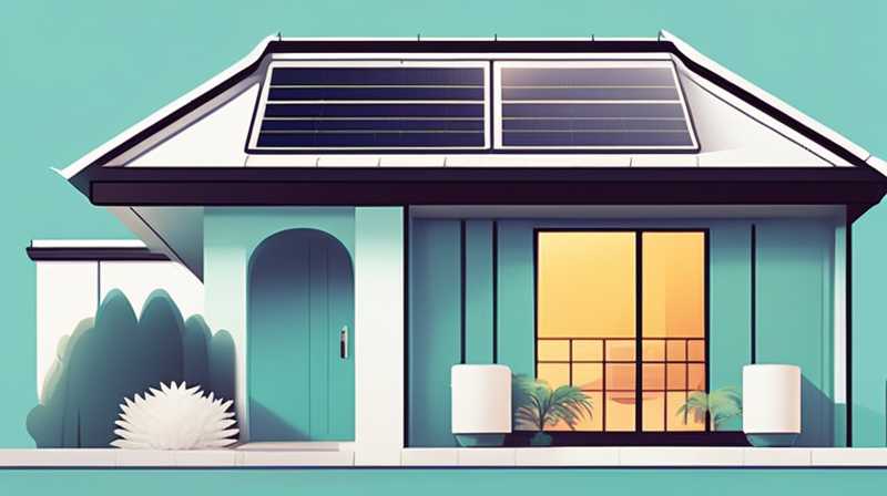 How to install solar light tubes in villas