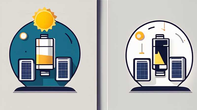 How to dismantle a solar light and replace the battery