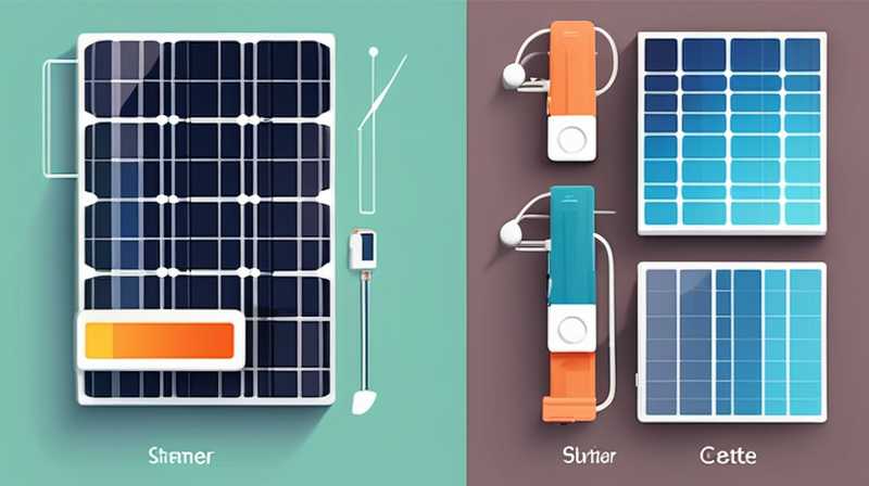 How to match 930w solar panels with batteries