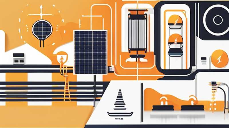 Why does high voltage electricity have solar energy?