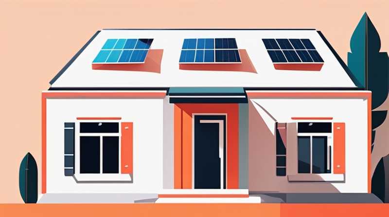 How to dismantle solar panels when building a house