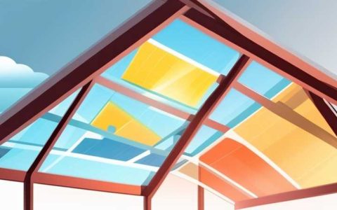 How to place solar panels on glass roof