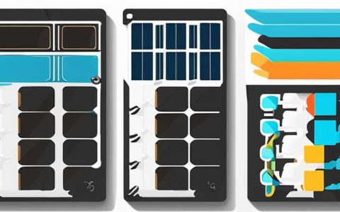How many materials are there in solar panels?