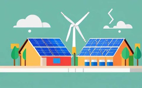 How to add solar panels to windmills to generate electricity