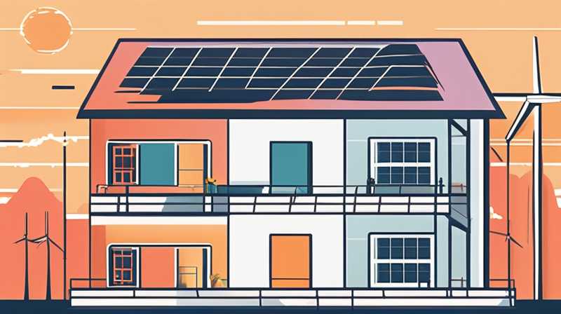 How to fix solar energy on building platform