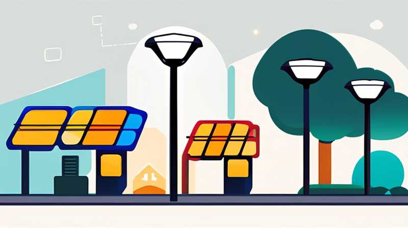 Where do solar street lights come from?