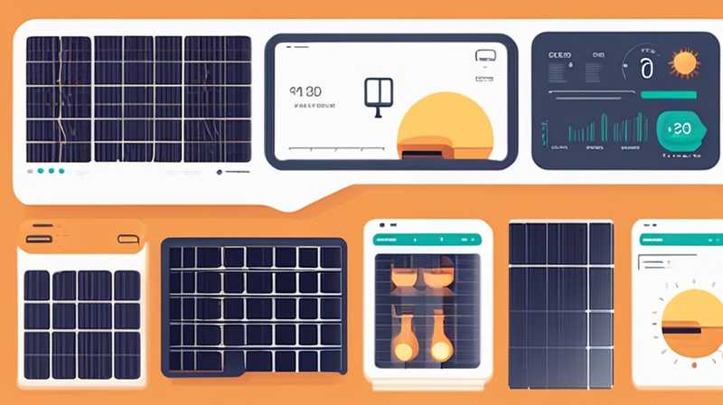 How to install solar monitoring without sunlight