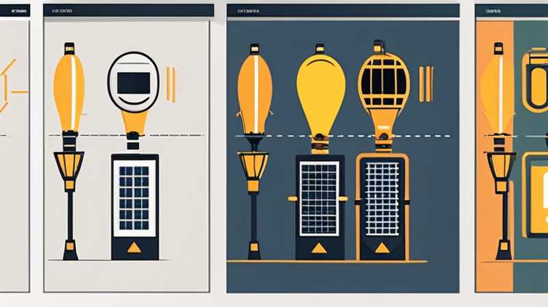 How to install ground wire on solar street lights