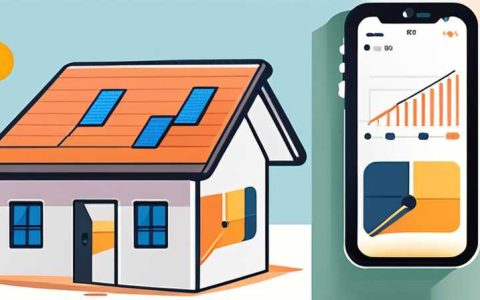 How to install solar monitoring diagram on the roof