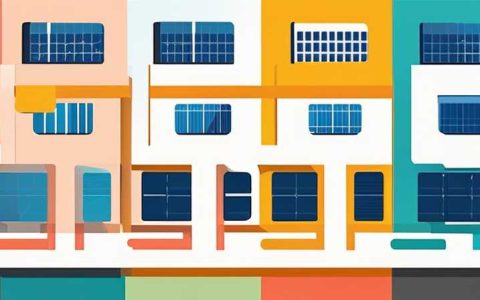 How to connect solar lights in duplex buildings