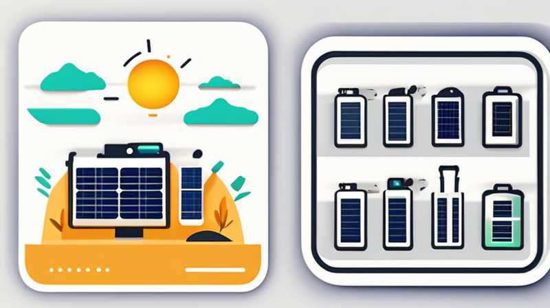 How to use solar power batteries