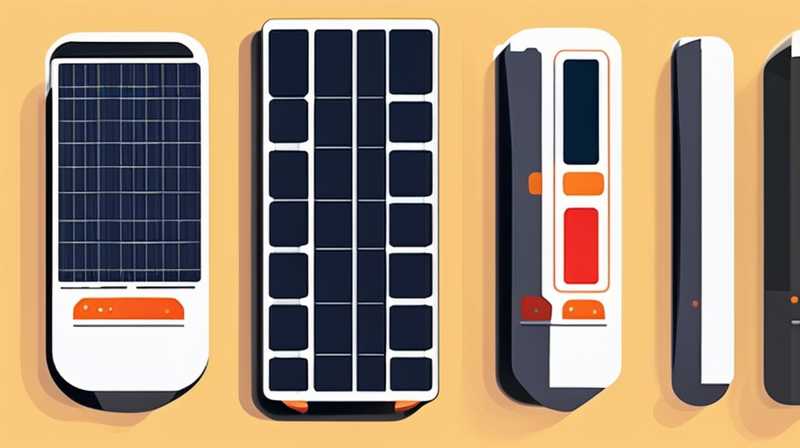 How many volts does the solar charging port have?