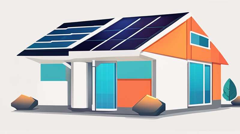 How to move solar energy with colored steel tiles