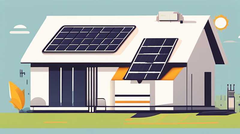 How to take down the solar power supply