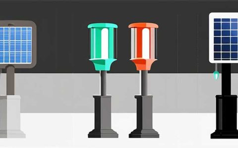 How to replace the solar garden light pole
