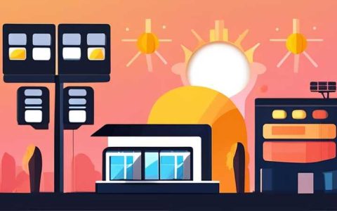 How to convert building street lights to solar energy