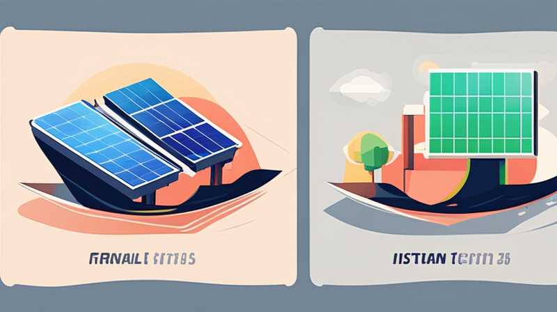 How to install the solar terminal