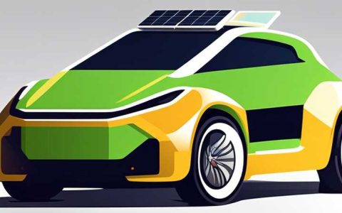 What kind of car can be charged with solar power on the roof?