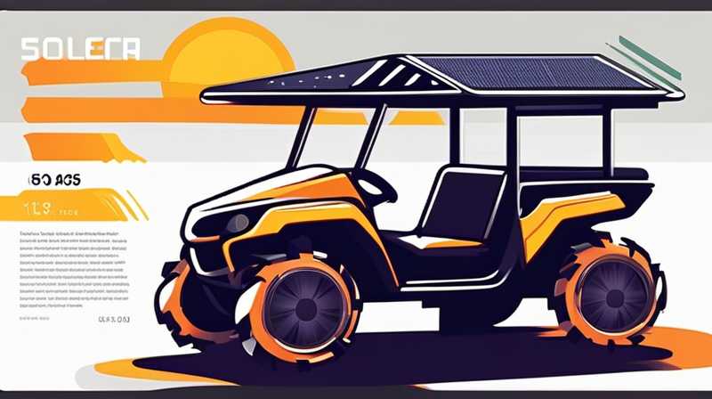 How much is a solar powered four wheeler worth?