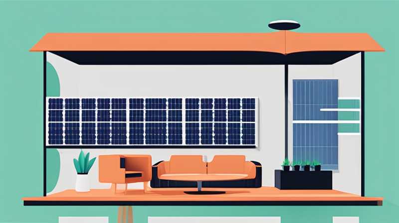 How much does 300m3 of indoor solar energy cost?