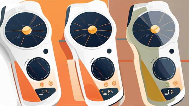 How do solar panels control motors?