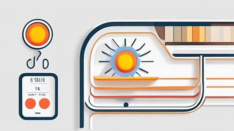 How to measure temperature and flow rate with solar energy