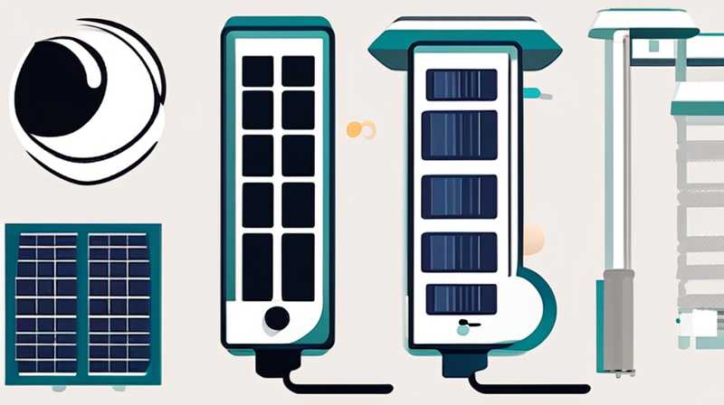 How to adjust the solar lamp head