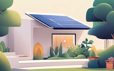 How to install solar energy in the first floor garden