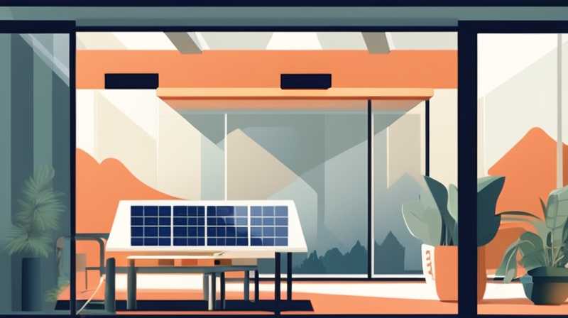 How to install solar power generation in the sun room