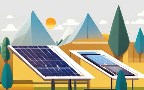 How high is the ground for solar installation?