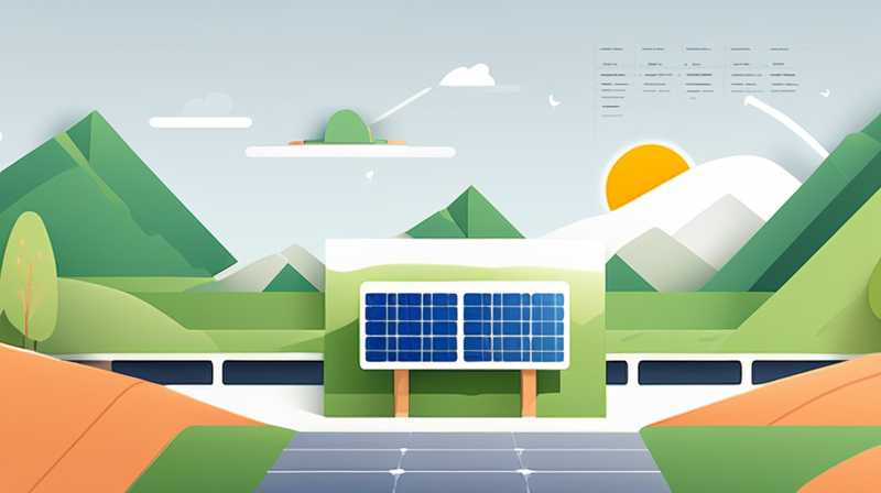 What does the peak and valley of wall-mounted solar panels mean?