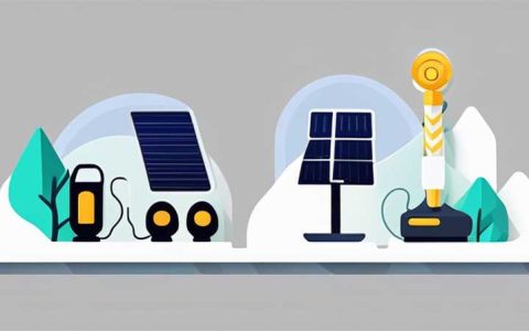 How to charge the mining lamp with solar panels