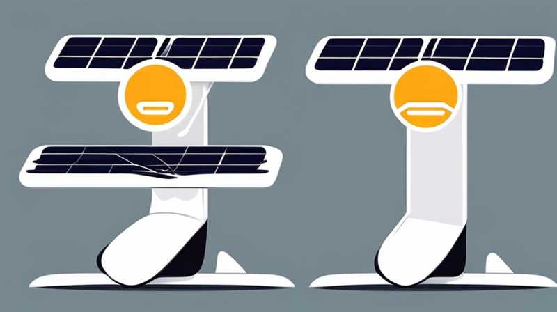 How to connect the solar panel of the bed car