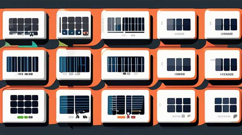 How many solar panels are equivalent to 1mW