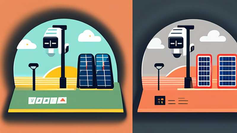 How many volts does a lithium battery for a solar street light have?