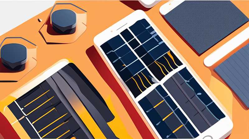 What is the structure of solar charging panels?