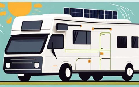 How many volts of solar photovoltaic power generation does a motorhome use?