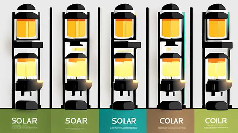 How many volts are solar outdoor garden lights