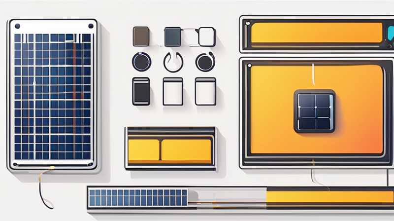 How to disassemble a small solar cell