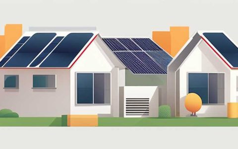 How to connect solar panel house