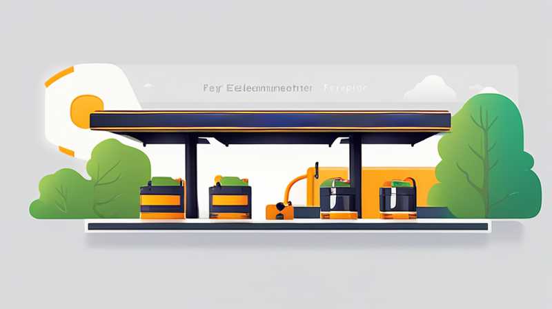 Cómo reparar el almacenamiento de energía de una estación petrolera