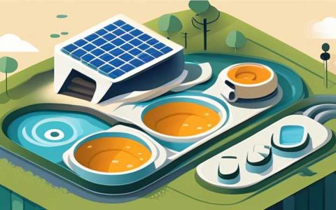 How to discharge sewage from solar sewage outlet