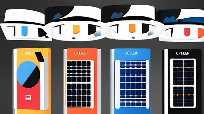 How many watts are three solar led lights