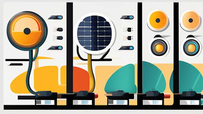 How to connect a solar 12 volt motor