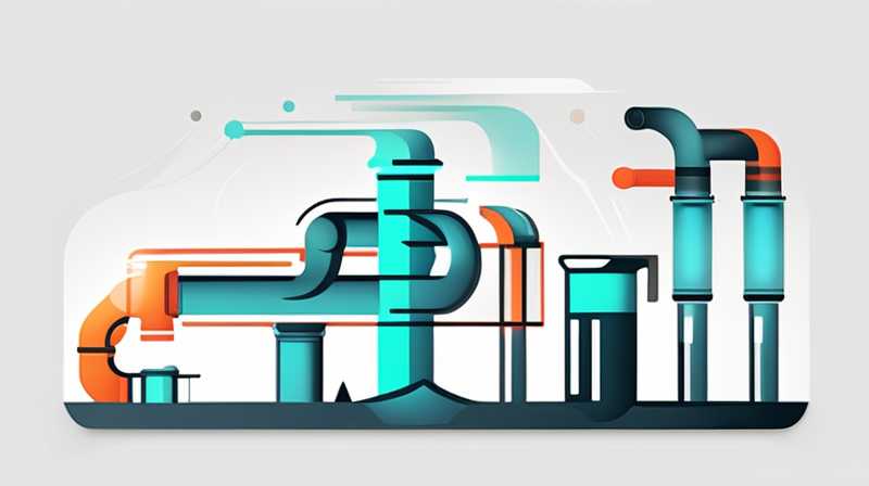 How many pipes are needed for one ton of solar energy?