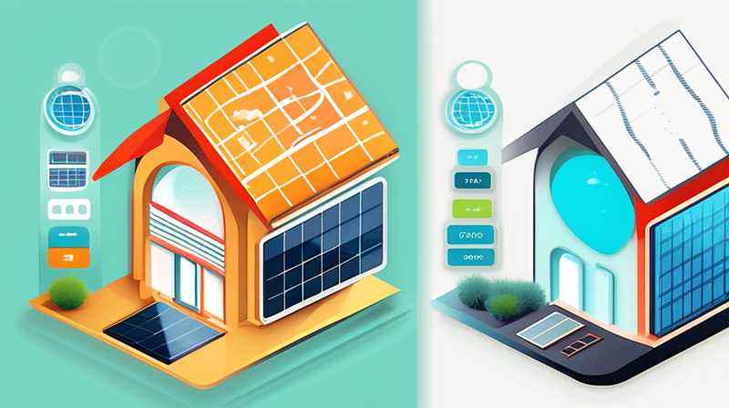 How does solar energy get inside?