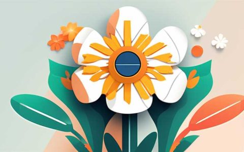 How to place solar powered flowers