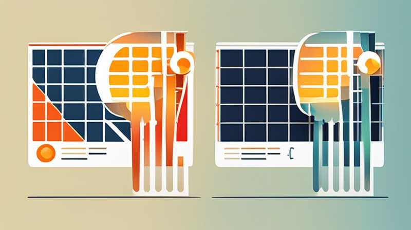 How to replace the solar four-wire probe